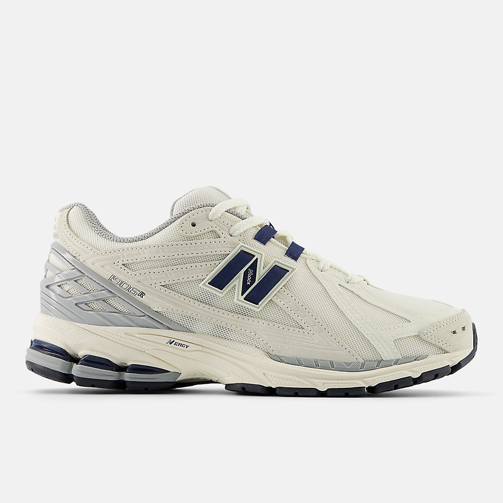 New Balance 1906R Shoes Angora with NB Navy and Concrete